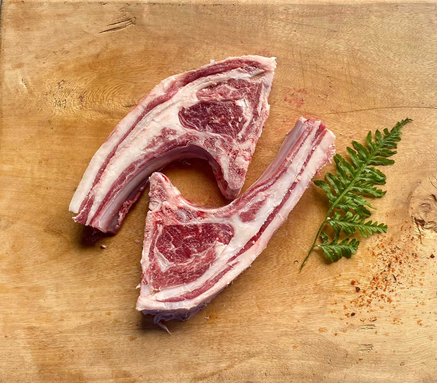 Mutton loin chops