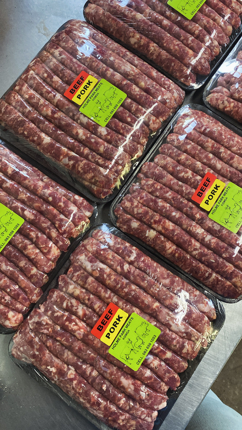 Boerewors pieces