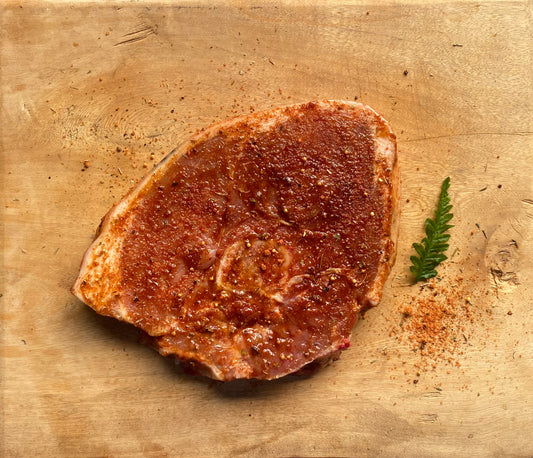 Pork texan steak